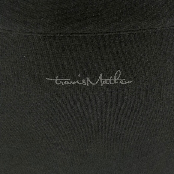 Travis Mathew Quarter Zip Pullover Mens XXL Heather Gray Black Long Sleeve Golf - Picture 13 of 13